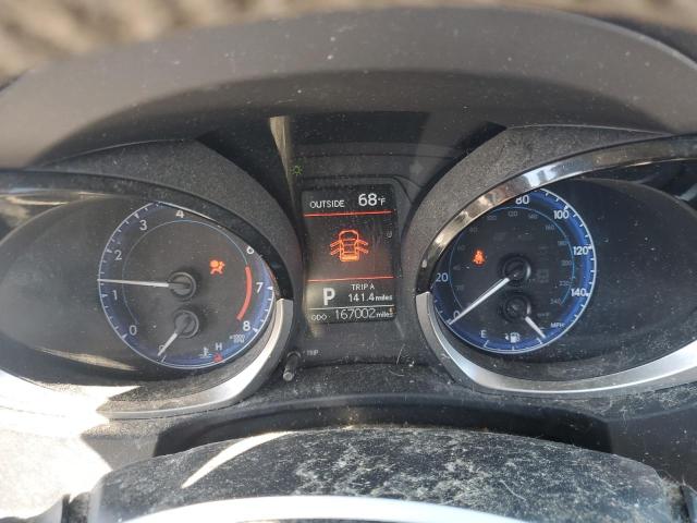 5YFBURHE2FP278205 - 2015 TOYOTA COROLLA L CHARCOAL photo 9