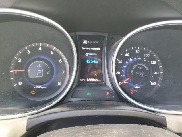 5XYZU3LB0DG006388 - 2013 HYUNDAI SANTA FE S WHITE photo 9