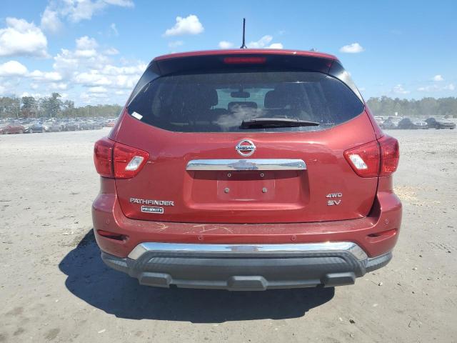 5N1DR2MM0HC623091 - 2017 NISSAN PATHFINDER S RED photo 6
