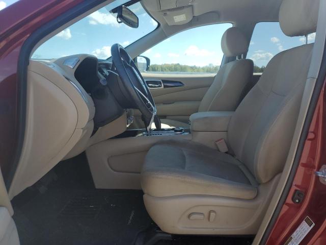 5N1DR2MM0HC623091 - 2017 NISSAN PATHFINDER S RED photo 7