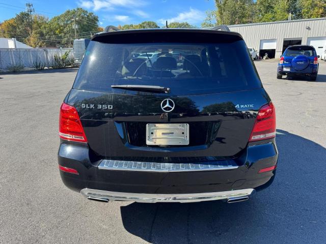 WDCGG8JB1FG369971 - 2015 MERCEDES-BENZ GLK 350 4MATIC BLACK photo 6