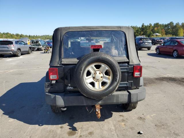 1J4AA2D13AL210831 - 2010 JEEP WRANGLER SPORT BLACK photo 6