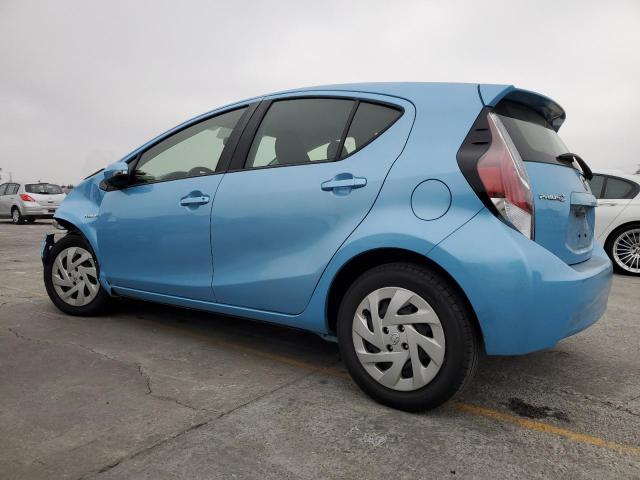 JTDKDTB37G1118024 - 2016 TOYOTA PRIUS C BLUE photo 2
