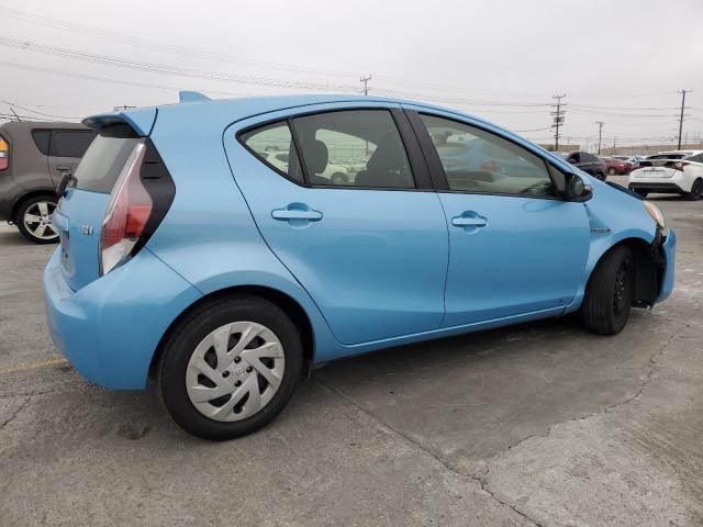 JTDKDTB37G1118024 - 2016 TOYOTA PRIUS C BLUE photo 3