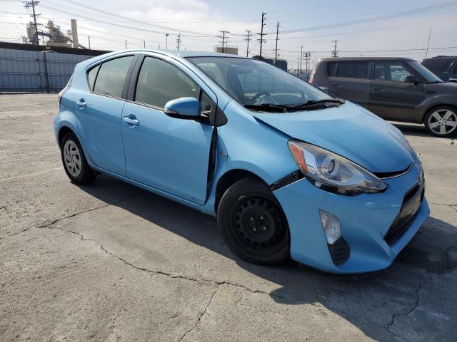 JTDKDTB37G1118024 - 2016 TOYOTA PRIUS C BLUE photo 4