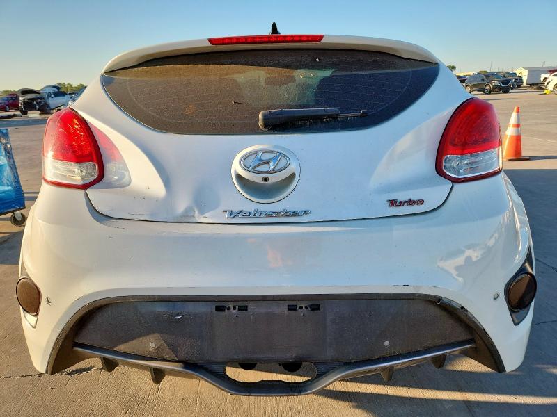 KMHTC6AE1GU287848 - 2016 HYUNDAI VELOSTER TURBO 白色 照片 6