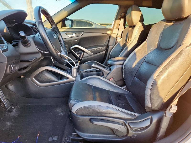 KMHTC6AE1GU287848 - 2016 HYUNDAI VELOSTER TURBO 白色 照片 7