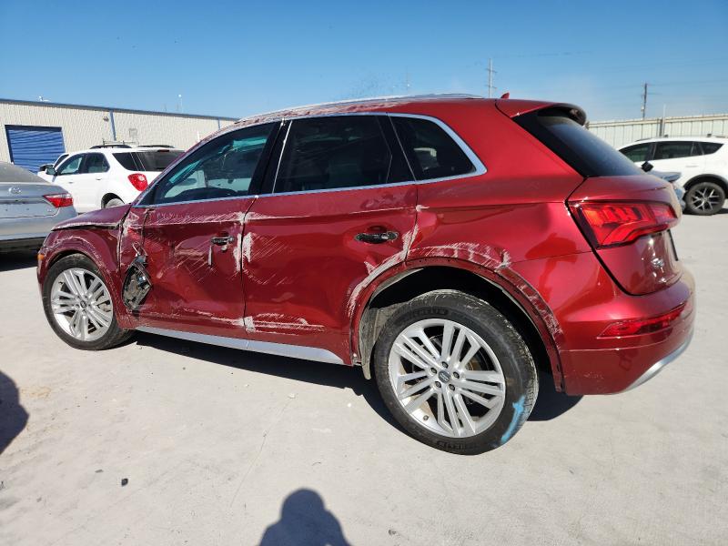 WA1BNAFY4J2129405 - 2018 AUDI Q5 PREMIUM PLUS RED photo 2
