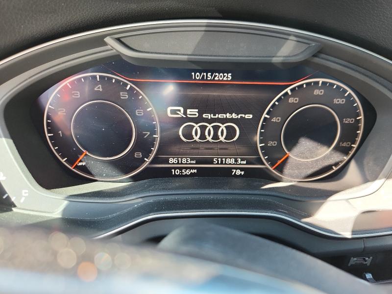 WA1BNAFY4J2129405 - 2018 AUDI Q5 PREMIUM PLUS RED photo 9