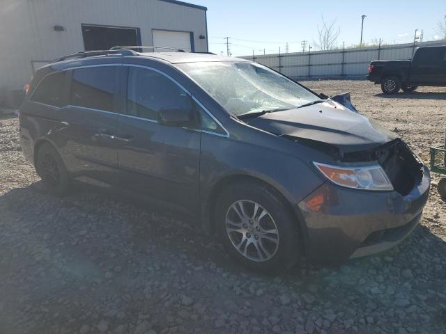 5FNRL5H69CB117182 - 2012 HONDA ODYSSEY EXL გრაფიტი ფოტო 4