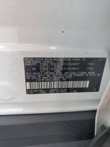 2T3H1RFV8RW325964 - 2024 TOYOTA RAV4 LE 白色 照片 14