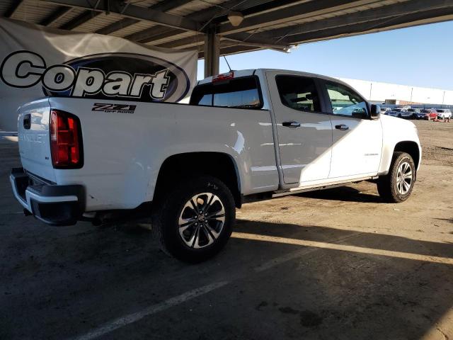 1GCGTDEN5M1146427 - 2021 CHEVROLET COLORADO Z71 WHITE photo 3