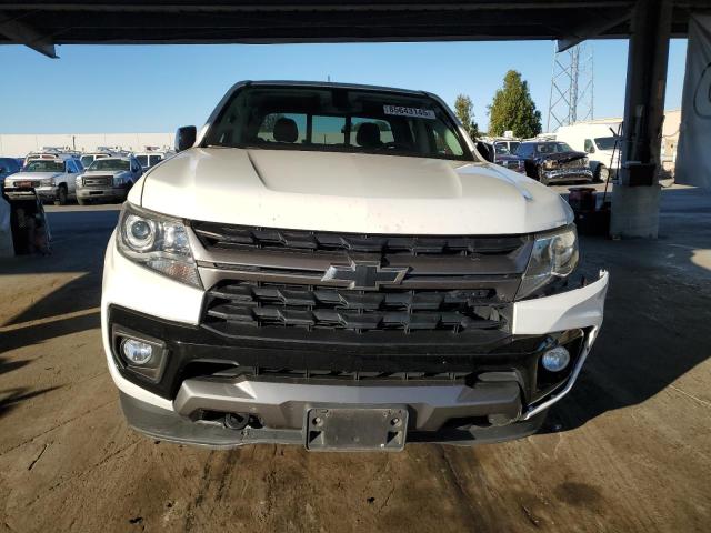 1GCGTDEN5M1146427 - 2021 CHEVROLET COLORADO Z71 WHITE photo 5