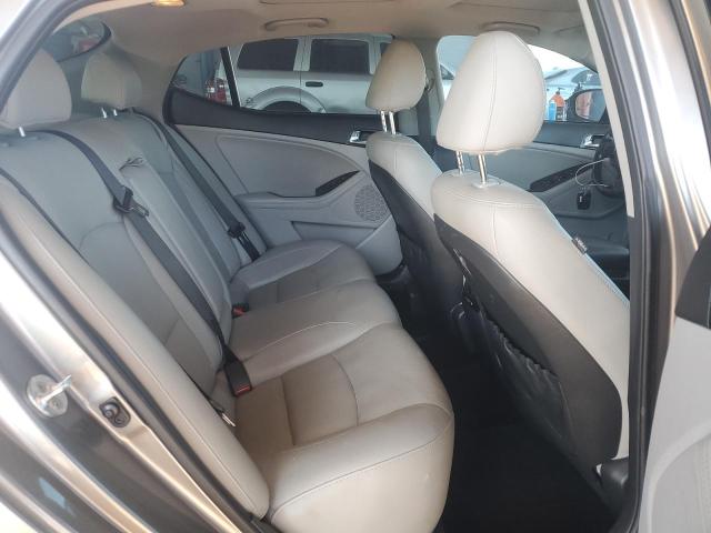 5XXGN4A70FG426930 - 2015 KIA OPTIMA EX GRAY photo 10