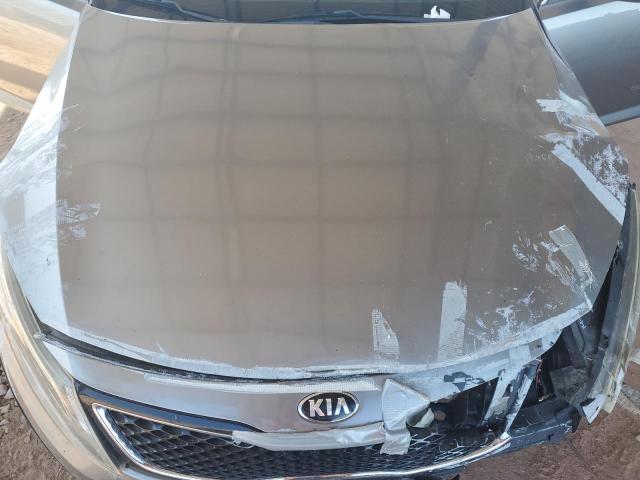 5XXGN4A70FG426930 - 2015 KIA OPTIMA EX GRAY photo 11