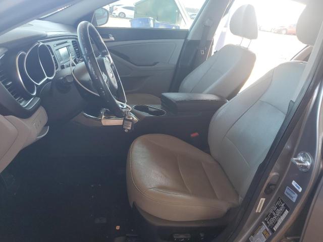 5XXGN4A70FG426930 - 2015 KIA OPTIMA EX GRAY photo 7