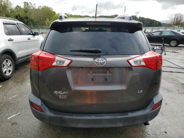 JTMZFREV0D5017016 - 2013 TOYOTA RAV4 LE GRAY photo 6
