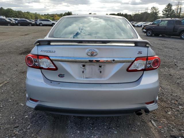 2T1BU4EE9DC027394 - 2013 TOYOTA COROLLA BASE Մոխրագույն լուսանկար 6