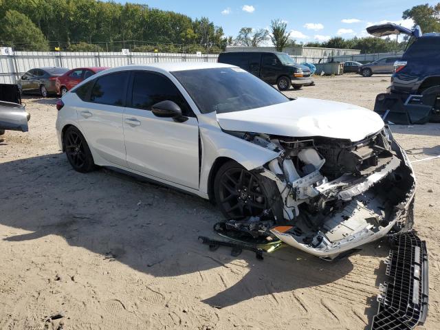 19XFL2H85NE019598 - 2022 HONDA CIVIC SPORT WHITE photo 4