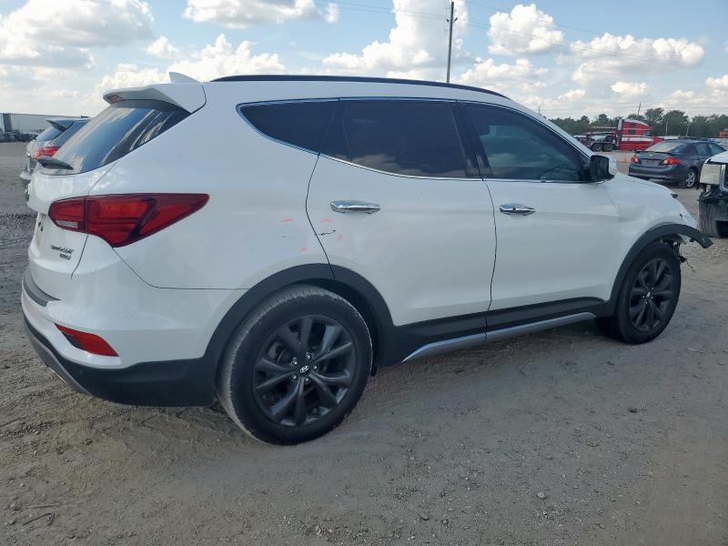 5NMZW4LA9JH067215 - 2018 HYUNDAI SANTA FE S WHITE photo 3