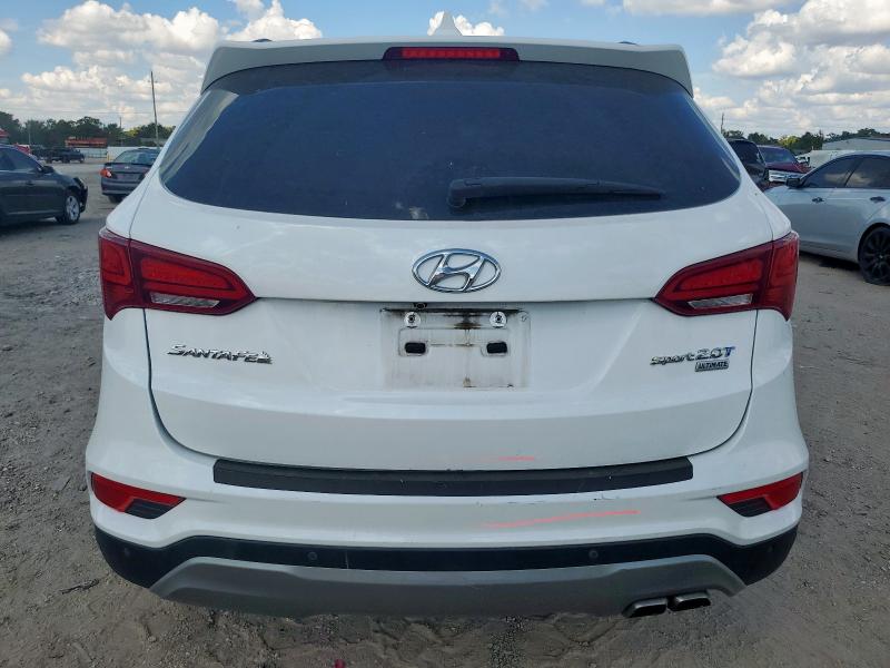 5NMZW4LA9JH067215 - 2018 HYUNDAI SANTA FE S WHITE photo 6