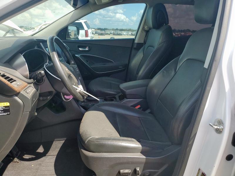 5NMZW4LA9JH067215 - 2018 HYUNDAI SANTA FE S WHITE photo 7