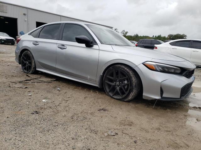 2HGFE2F53SH566342 - 2025 HONDA CIVIC SPORT SILVER photo 4