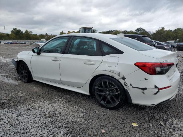 2HGFE2F55NH536814 - 2022 HONDA CIVIC SPORT WHITE photo 2