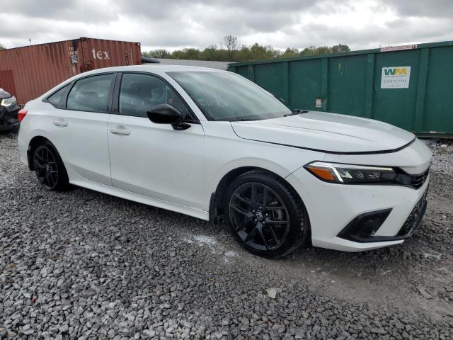2HGFE2F55NH536814 - 2022 HONDA CIVIC SPORT WHITE photo 4