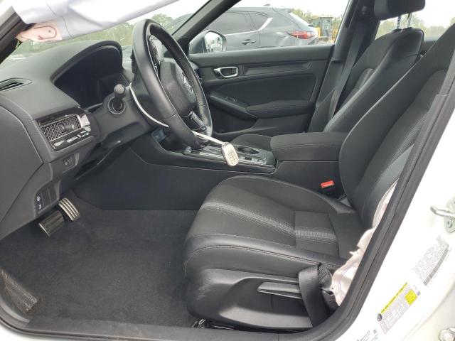 2HGFE2F55NH536814 - 2022 HONDA CIVIC SPORT WHITE photo 7