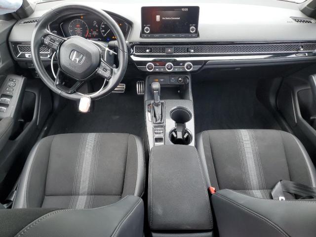 2HGFE2F55NH536814 - 2022 HONDA CIVIC SPORT WHITE photo 8