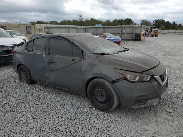 3N1CN8BV2ML812174 - 2021 NISSAN VERSA S ნაცრისფერი ფოტო 4