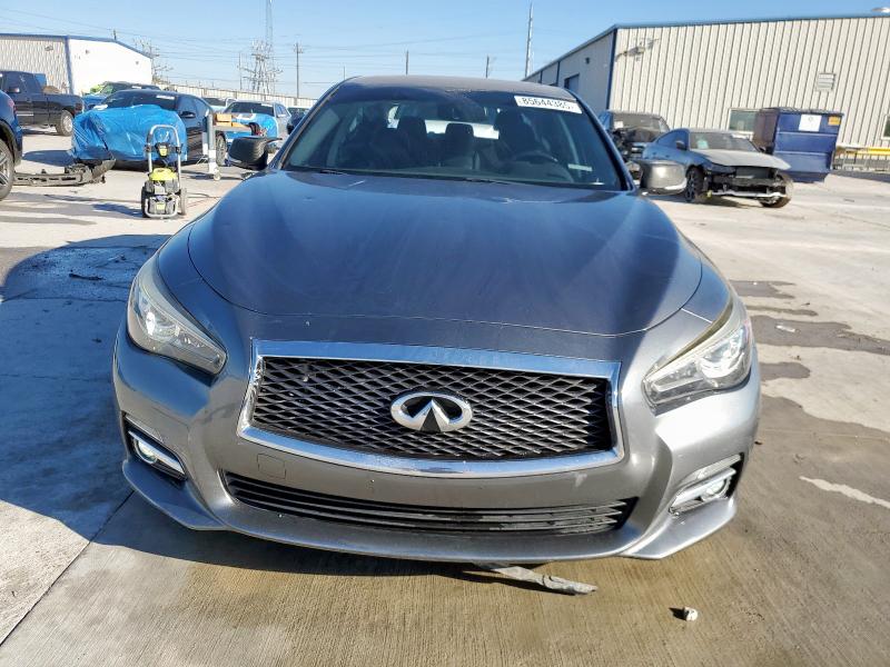 JN1BV7AP2FM339197 - 2015 INFINITI Q50 BASE SILVER photo 5
