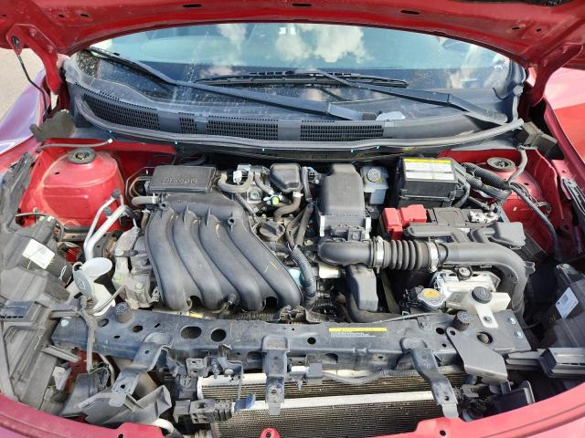 3N1CN7AP4JL883238 - 2018 NISSAN VERSA S RED photo 11