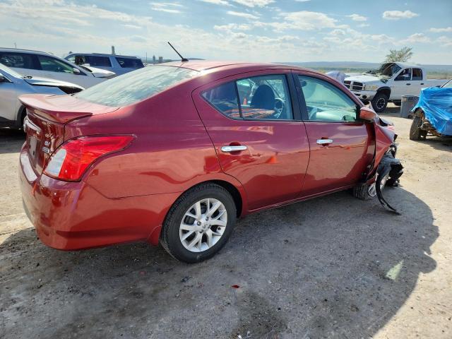 3N1CN7AP4JL883238 - 2018 NISSAN VERSA S RED photo 3
