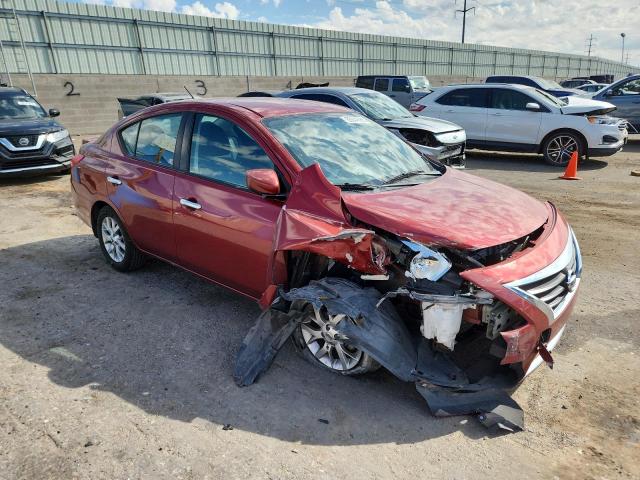 3N1CN7AP4JL883238 - 2018 NISSAN VERSA S RED photo 4
