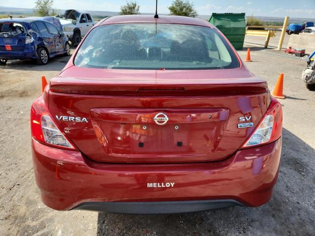 3N1CN7AP4JL883238 - 2018 NISSAN VERSA S RED photo 6
