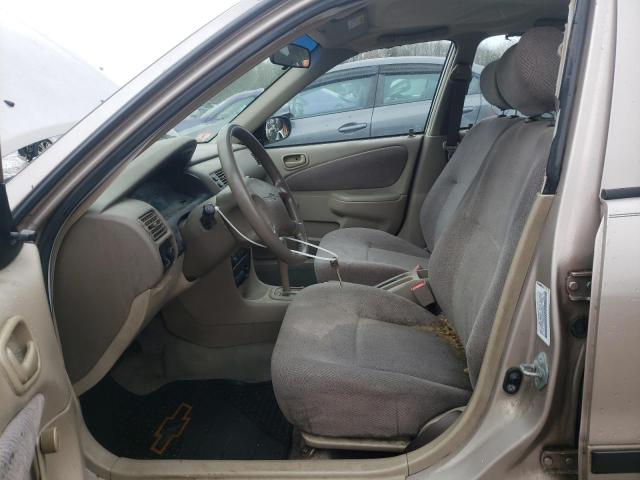 1Y1SK52891Z423364 - 2001 CHEVROLET GEO PRIZM BASE TAN photo 7