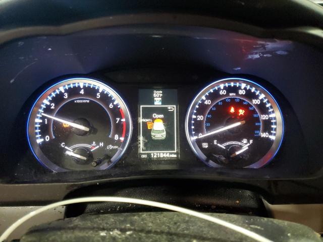 5TDJKRFH4GS279590 - 2016 TOYOTA HIGHLANDER XLE შავი ფოტო 9