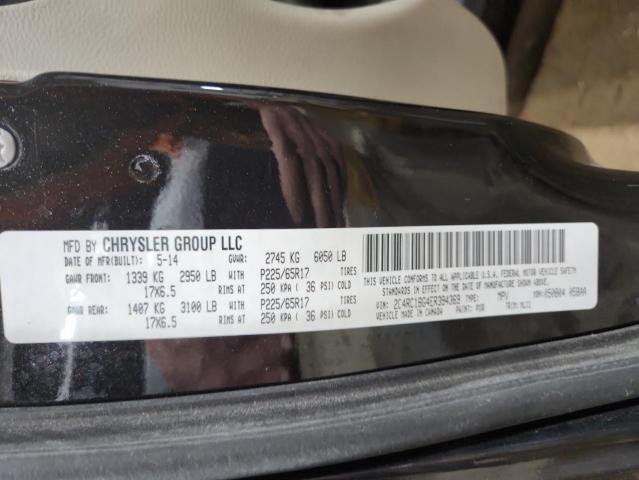 2C4RC1BG4ER394369 - 2014 CHRYSLER TOWN & COU TOURING BLACK photo 13