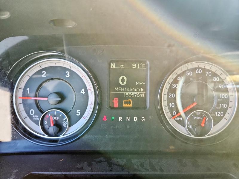 3C6UR4CLXJG363396 - 2018 RAM 2500 ST Սև լուսանկար 9