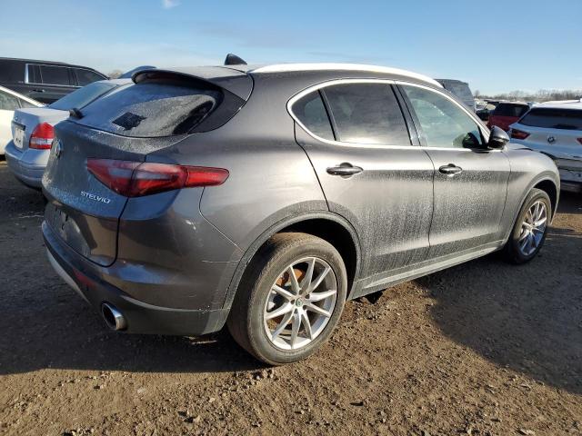 ZASPAKBN0K7C56432 - 2019 ALFA ROMEO STELVIO TI GRAY photo 3
