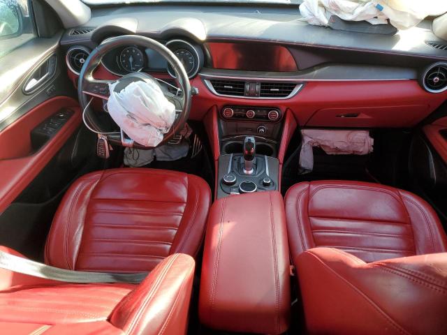 ZASPAKBN0K7C56432 - 2019 ALFA ROMEO STELVIO TI GRAY photo 8