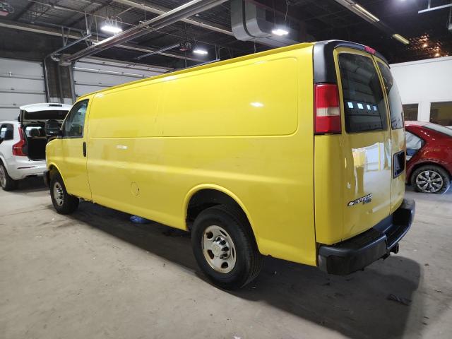 1GCZGUCG2B1113125 - 2011 CHEVROLET EXPRESS G3 YELLOW photo 2
