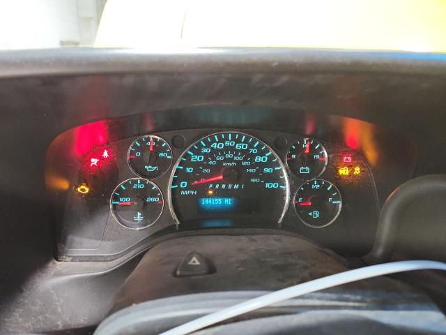 1GCZGUCG2B1113125 - 2011 CHEVROLET EXPRESS G3 YELLOW photo 9