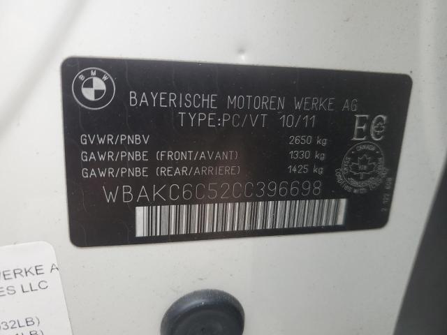 WBAKC6C52CC396698 - 2012 BMW ALPINA B7 XI WHITE photo 12