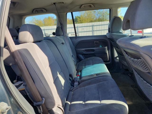 2HKYF18467H503852 - 2007 HONDA PILOT EX GREEN photo 11