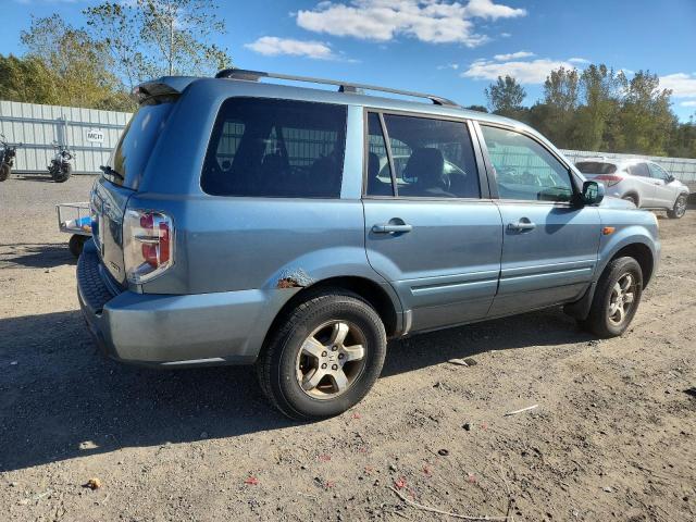 2HKYF18467H503852 - 2007 HONDA PILOT EX GREEN photo 3