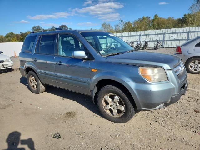2HKYF18467H503852 - 2007 HONDA PILOT EX GREEN photo 4