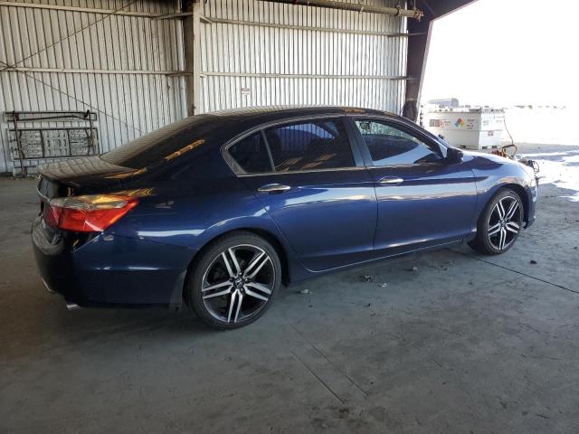 1HGCR2F54FA261217 - 2015 HONDA ACCORD SPORT ლურჯი ფოტო 3